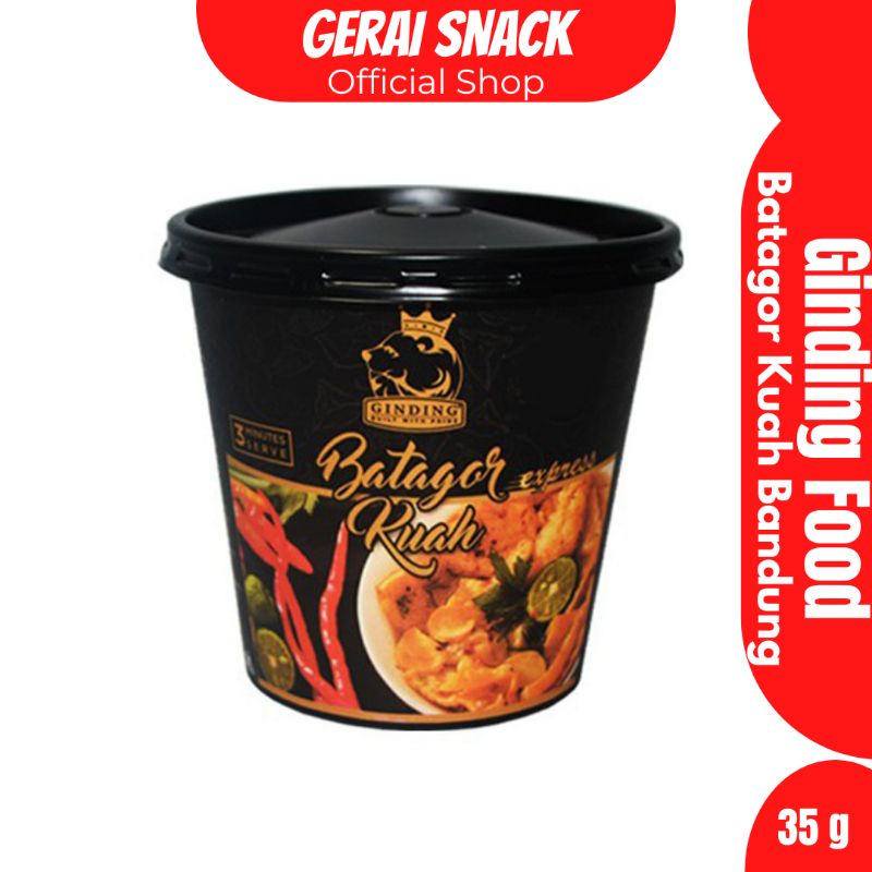 Batagor Kuah Ginding Cukup di Seduh 3 Menit Asli Bandung (35gr)