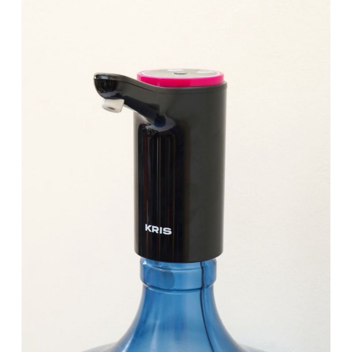 Kris Pompa Air Galon Rechargeable/ Kris Pompa Air Galon/ Pompa Air Galon Hitam/ Pompa Air Galon char
