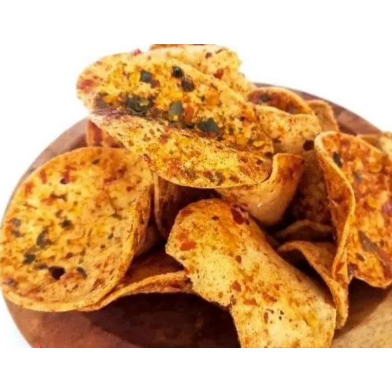 

basreng koin pedas daun jeruk
