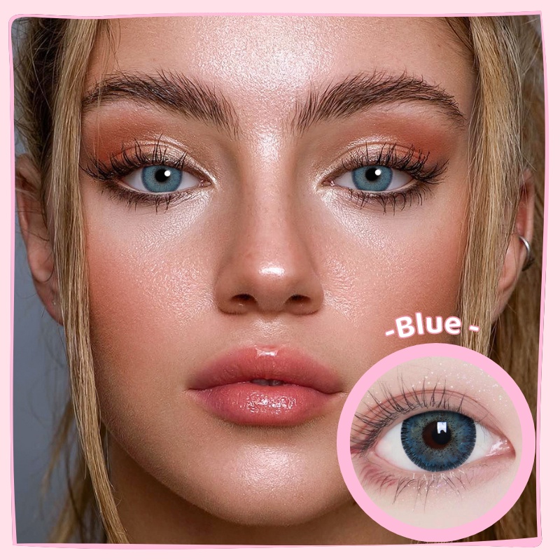 SOFTLENS BLUE COLORED LENSES