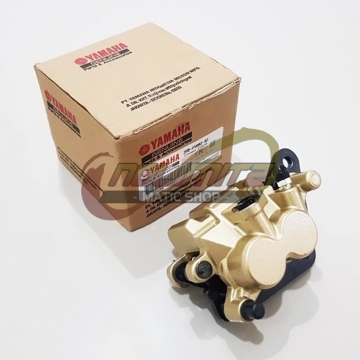 Kaliper Rem Depan ORI Yamaha 2 Piston Gold NMAX Aerox 155