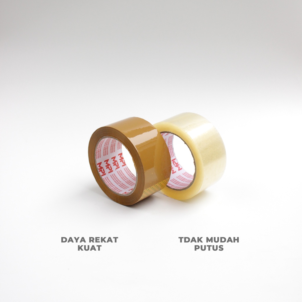 

Lakban Bening - Lakban Cokelat 48 Mm X 100 Yard Master Pack Indonesia Tk1