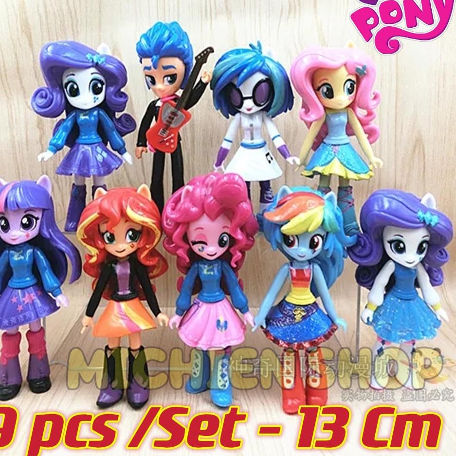 Fast Packing MY LITTLE PONY EQUESTRIA GIRLS ACTION FIGURE SET PCS