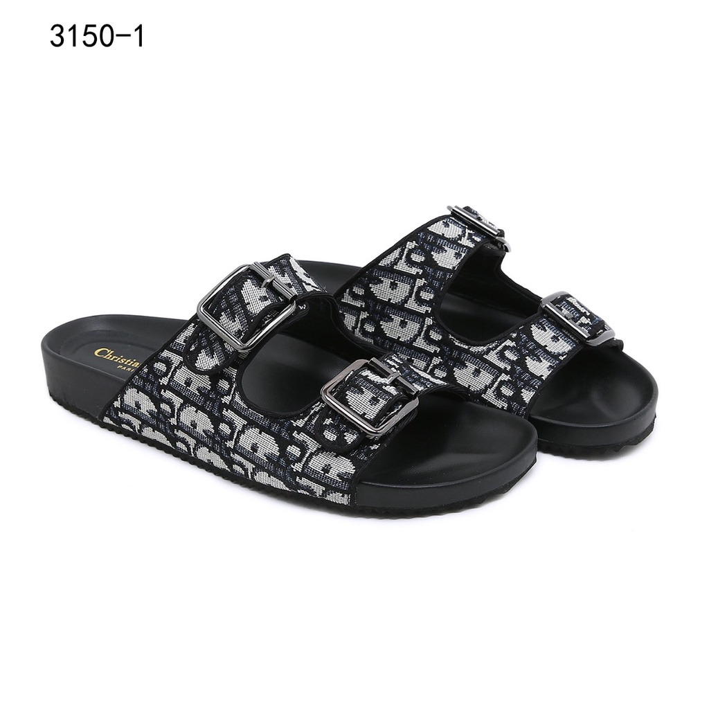 DR Oblique Jacquard Sandals With Buckle 3150-1