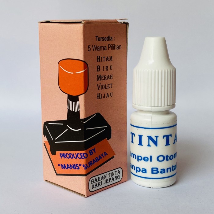 

Terlaris Tinta Manis / Tinta Stempel Otomatic Tanpa Bantalan ( Biru ) / 1 Pcs Murah