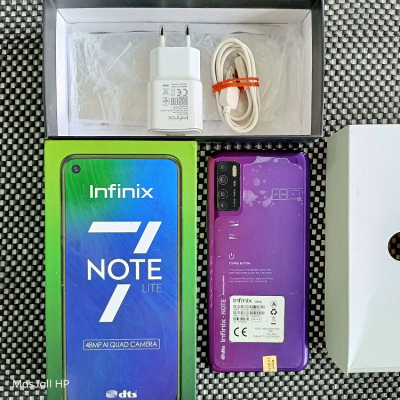 Infinix Note 7 Lite 4/64 Second Fullset Ori