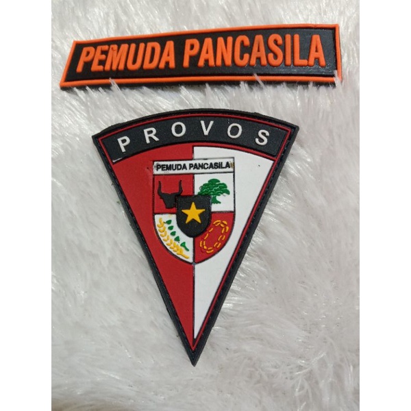 patchrubber pemuda Pancasila provos satu set
