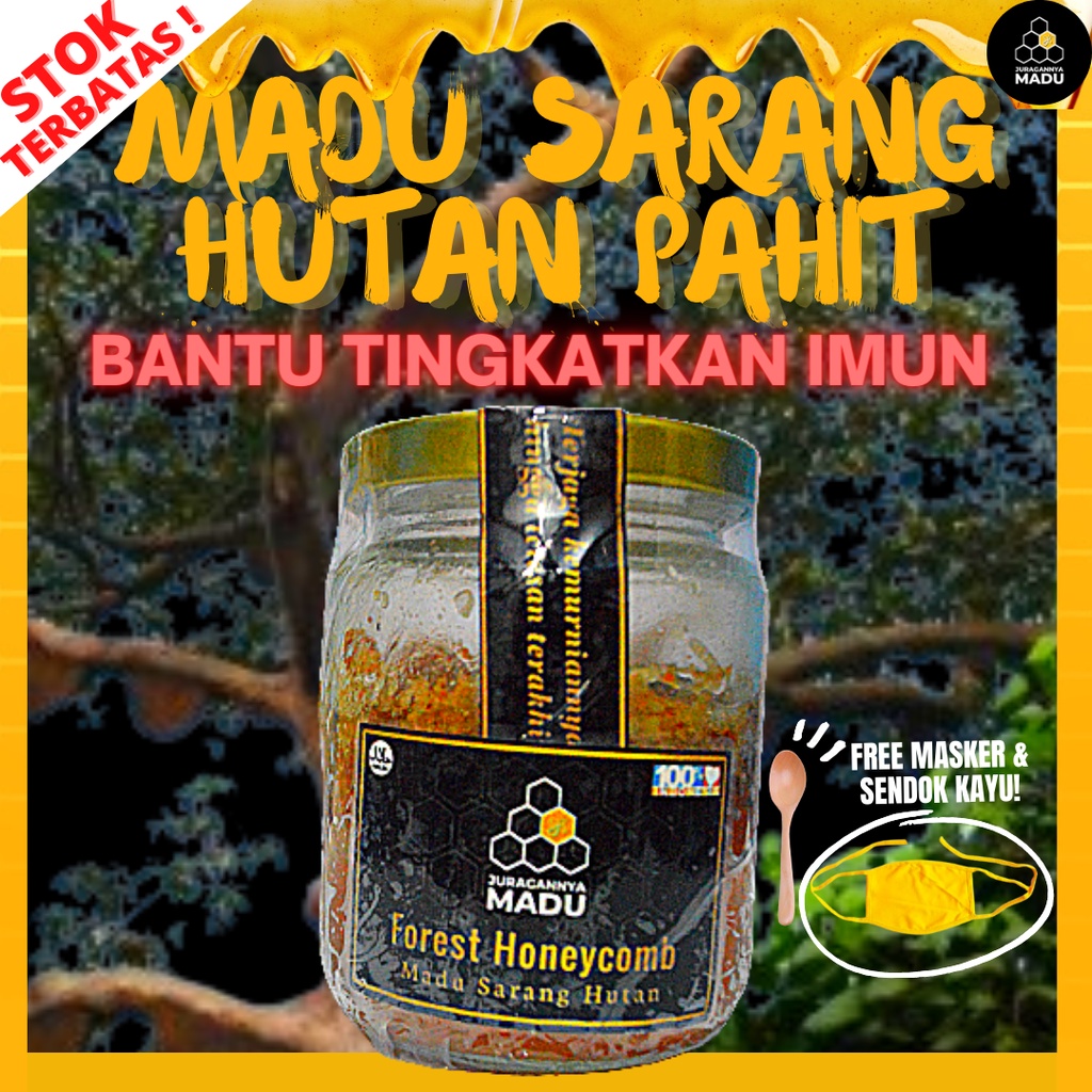 

MADU SARANG HUTAN PAHIT (APIS DORSATA) BANTU TINGKATKAN IMUN TUBUH 500GR