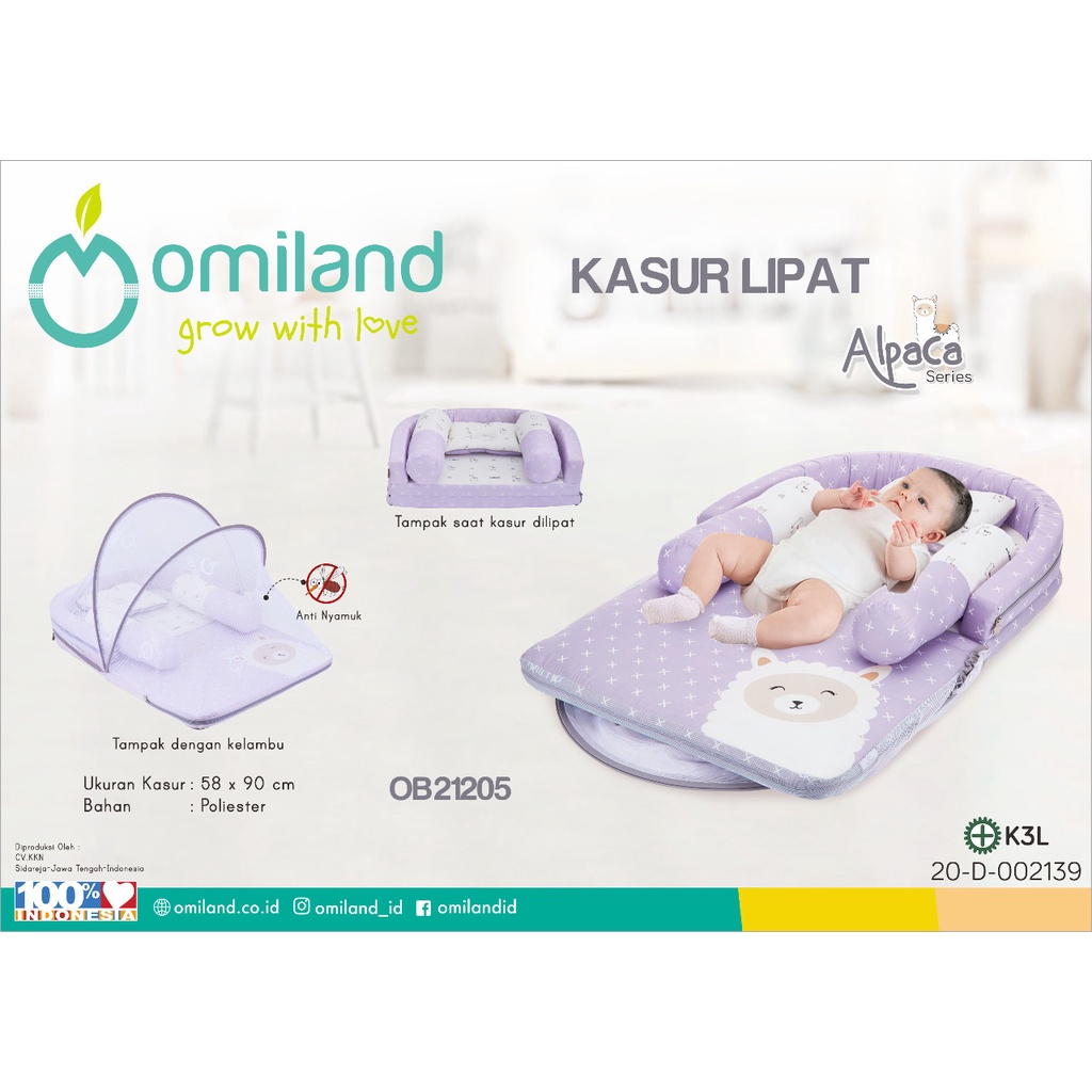 Omiland Kasur Lipat | Alpaca Series