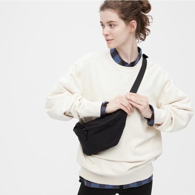 UNIQLO Nylon Body Bag Original Murah Tas Shoulder Wanita Pria