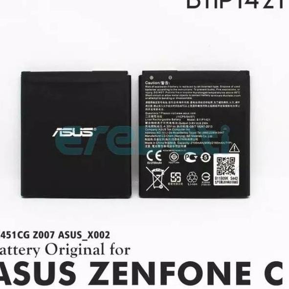 Stok baru--Batre bt asus Zenfone C 4C Z007 Original Asus C