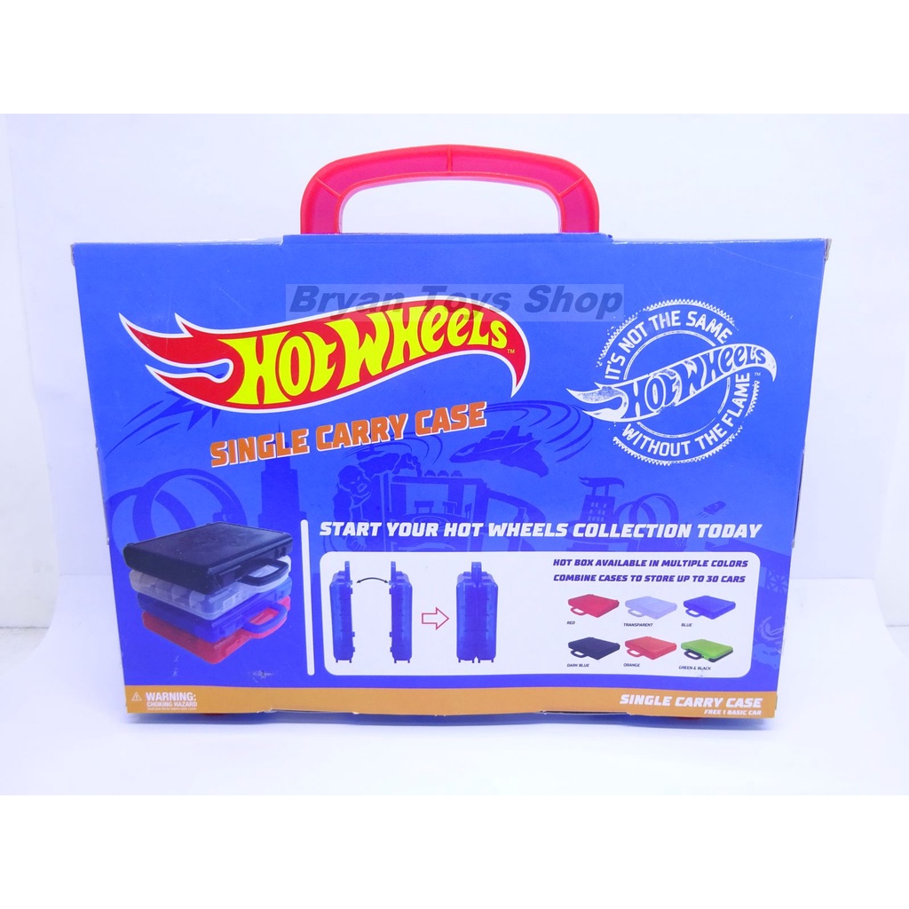 Hot Wheels Carry Case Koper Hot Wheels Original Merah