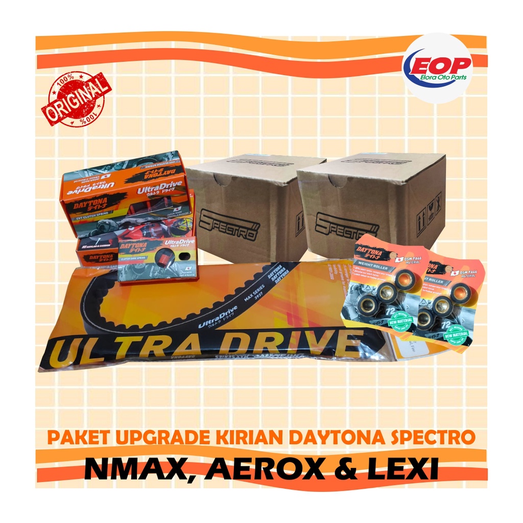 Paket Upgrade Kirian Spectro Daytona Nmax Aerox Lexi Solusi Anti Gredek Tanpa Bore Up