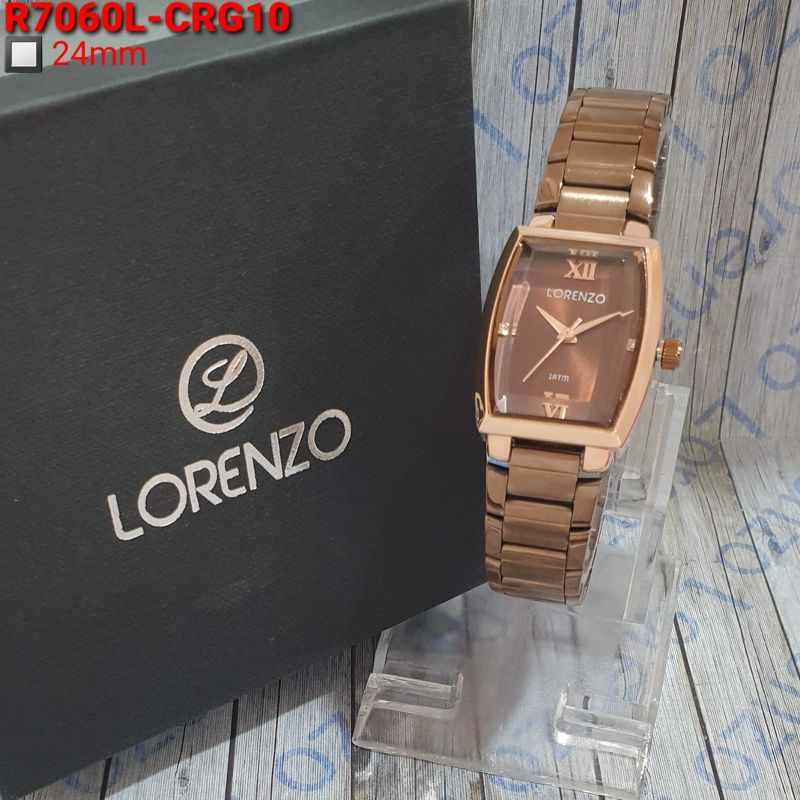 jam tangan wanita lorenzo original 7060
