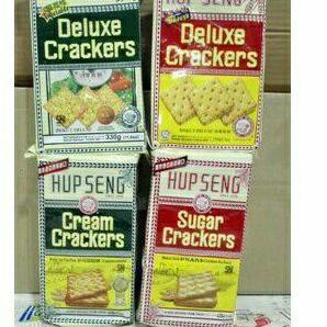 

limited Edition✔️hup seng cream crackers/hupseng biskuit gabin halal mui ( 4 rasa )|RA8