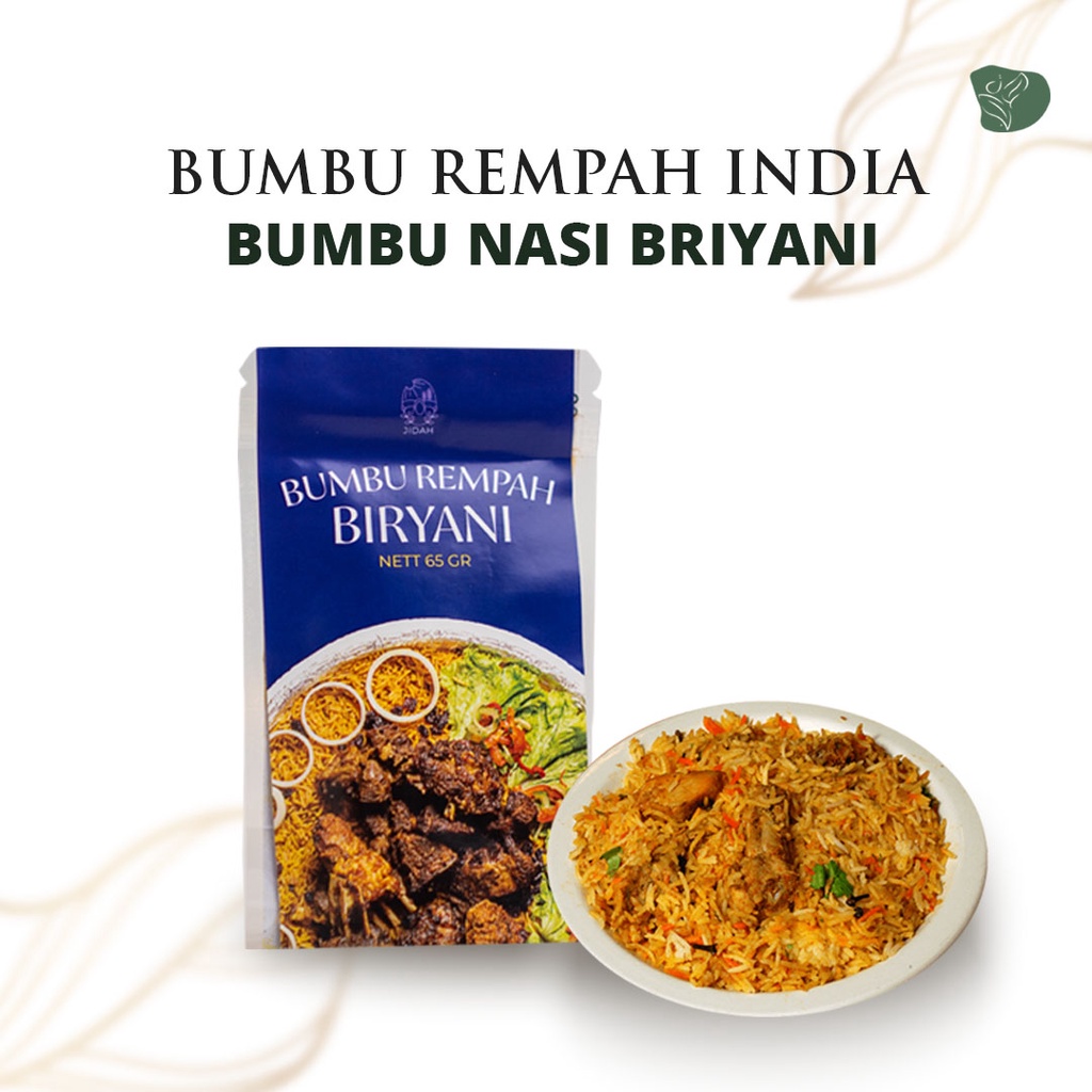 Bumbu Nasi briyani komplit india lengkap indi bumbu biryani instan nasi briyani instant