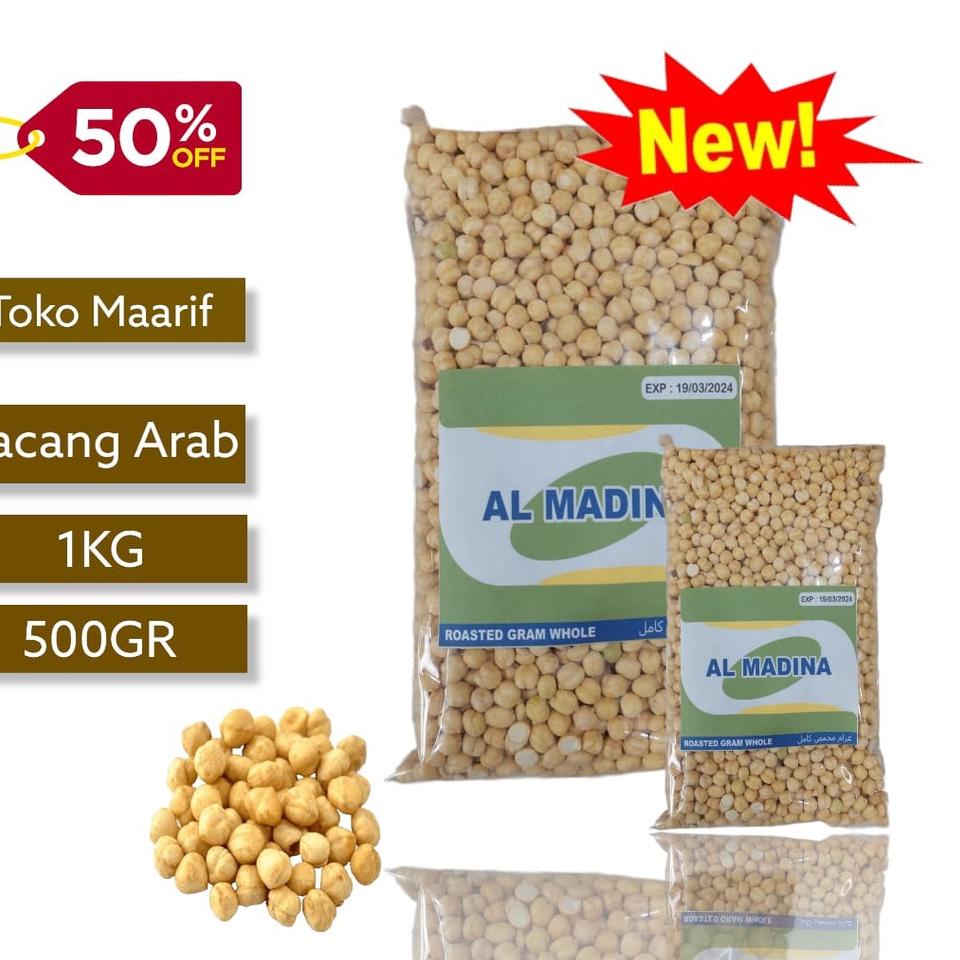 

CSU0g0F--kacang arab kacang keju kacang india 1kg / kacang humus gurih renyah