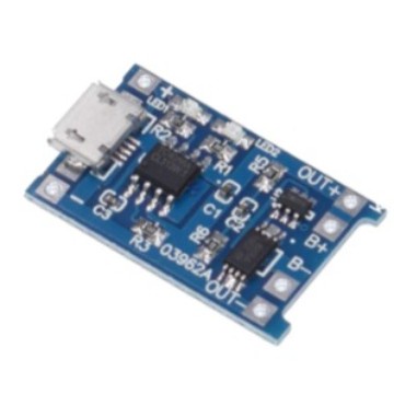 Kit TP4056 + Protect Modul Charger USB Mini 1A 5V 5 Volt - MicroUsbProtect L76 (isi 2pcs)