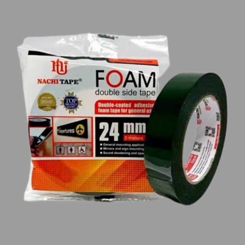 

Nachi Double Side Foam, Double Tape Busa Hijau 24mm x 5meter