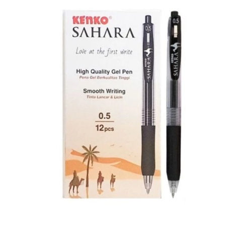 pulpen gel kenko Sahara