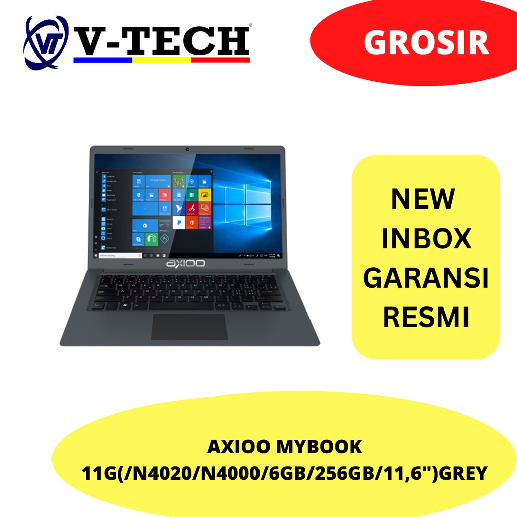 AXIOO MYBOOK 11G(/N4020/N4000/6GB/256GB/11,6")GREY