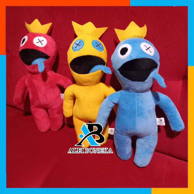 Boneka Rainbow Friends Roblox Mainan Boneka Terbaru yang Lucu dan Menyenangkan untuk Anak-Anak