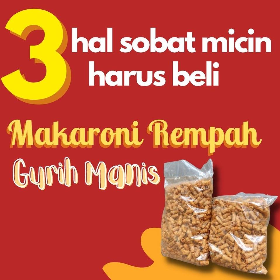 

ARTZ5l5K--[PALING MURAH BANYAK] MAKARONI KILOAN BALADO 1/2 KG (500 GR)