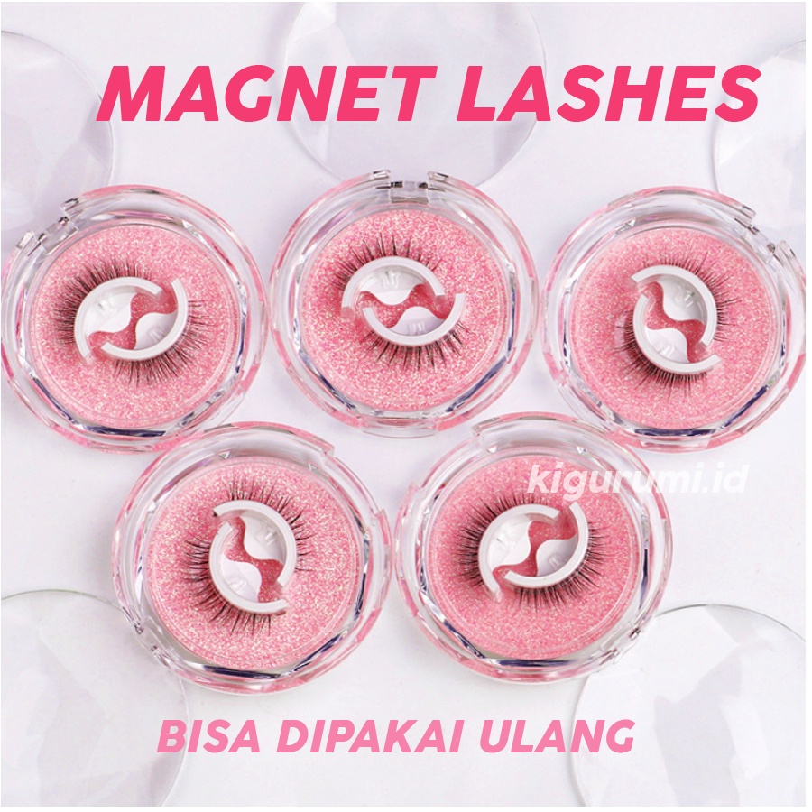 Eyelash Magnet Bulu Mata 3D Tanpa Lem Eye Lash Palsu Extention XX085