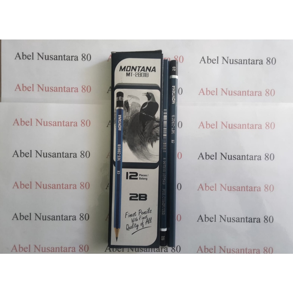 

Pensil Montana 2B MT-2B01B Biru