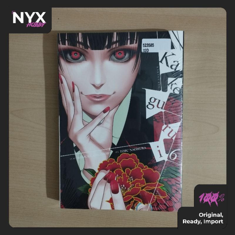 Kakegurui (Compulsive Gambler) Manga Komik English Import Volume 6