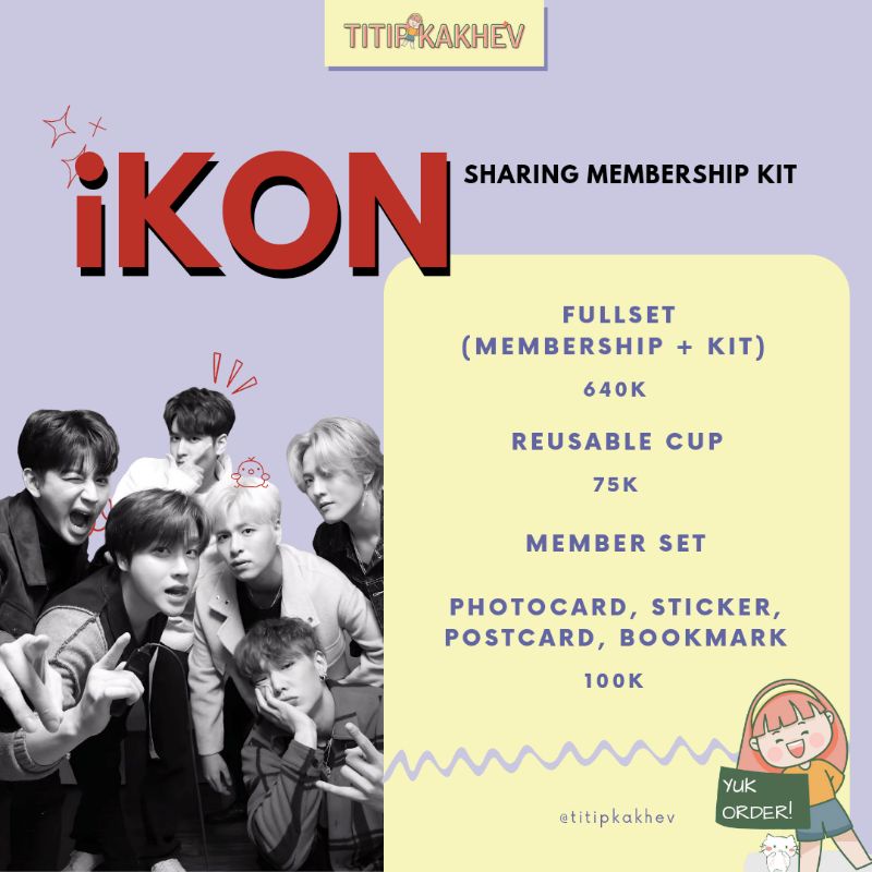 DP PRE ORDER SHARE iKON MEMBERSHIP KIT