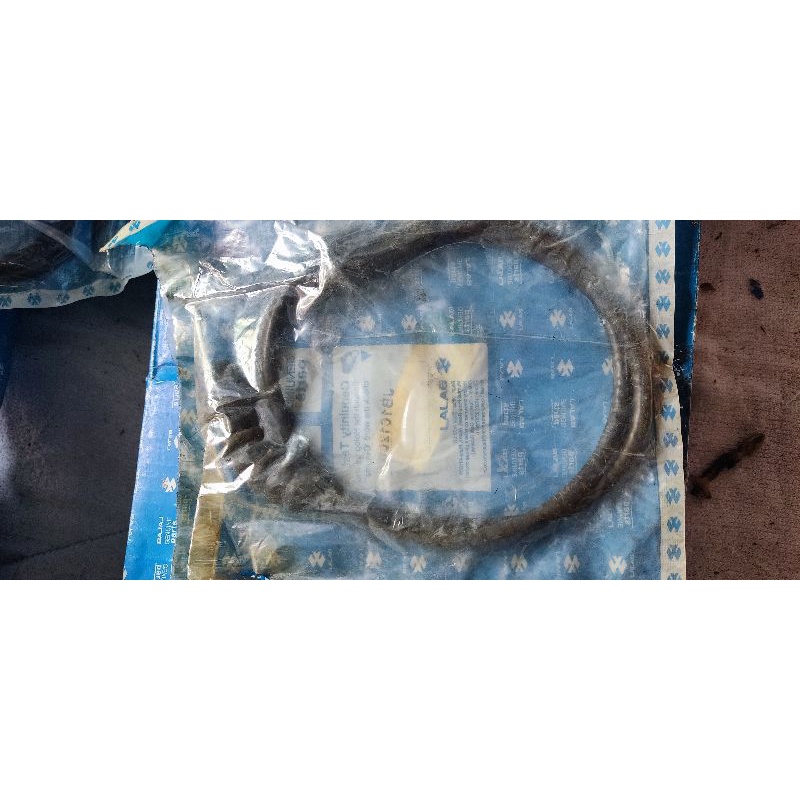 tali kabel gas bajaj xcd125 original NOS