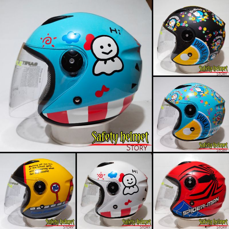 Helm Half Face BMC MILAN Dewasa Pria dan wanita