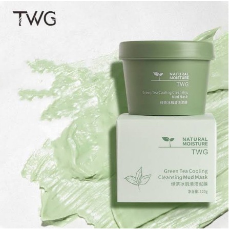 (UMU SUPPLIER) MAIGOOLE TWG GREEN TEA CLAY MASK | PORE CLEAN CLAY MASK | GREEN TEA COOLING MUD MASK MEIDIAN