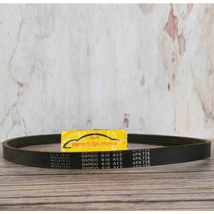 BANDO VAN BELT 4PK 725 RIB BELT TALI KIPAS 4PK-725 FAN BELT ALUR