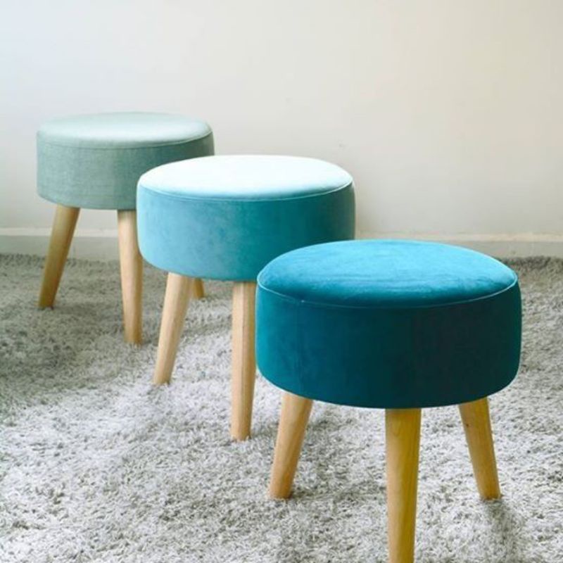 Bench Stool Sofa Tamu Bulat