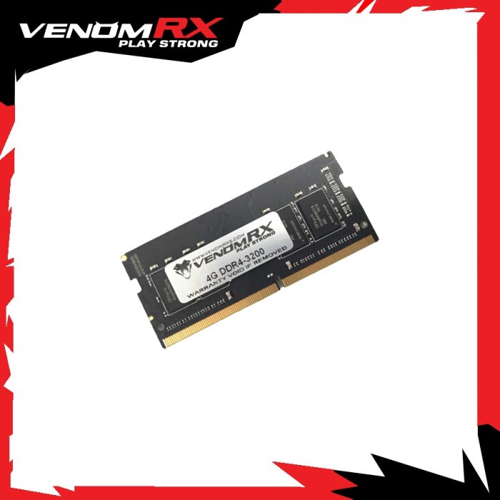 VenomRX Sodimm DDR4 4GB PC3200 / VenomRX 4GB DDR4 PC25600 3200mhz