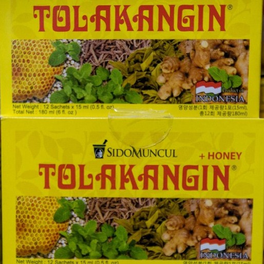 

Tolak Angin Cair 1Box isi 12 sachet