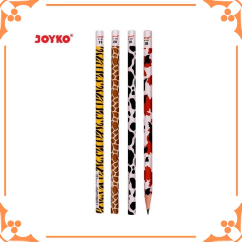

Pensil Pencil 2B Joyko P-101 Animal Kingdom (Pcs)