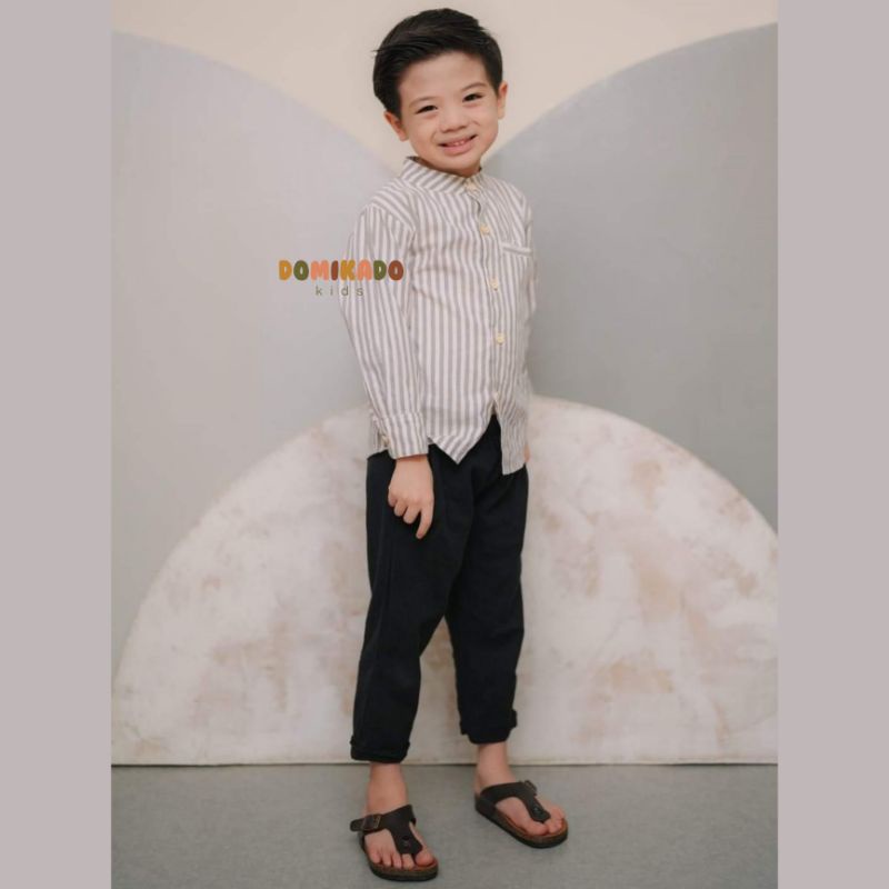 Little Arash | ZACK Long Pants | Celana panjang anak bahan linen