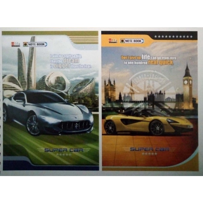 

BUKU TULIS BOXY 42 ALFA PREMIUM SUPER CAR / PACK