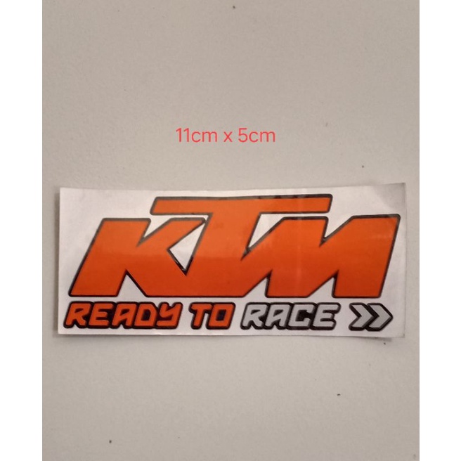 

sticker KTM ready to race