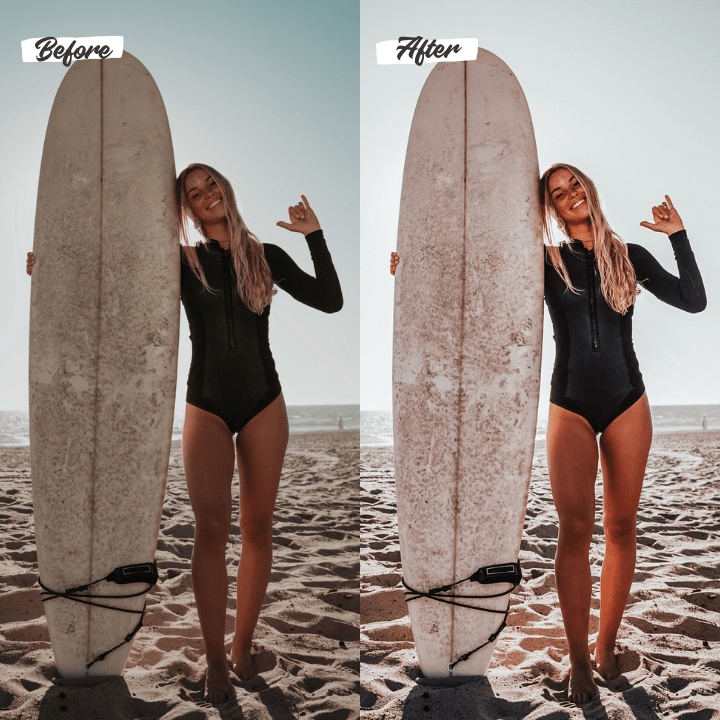 6 Lightroom Preset Lifestyle IOS/Android &amp; Dekstop