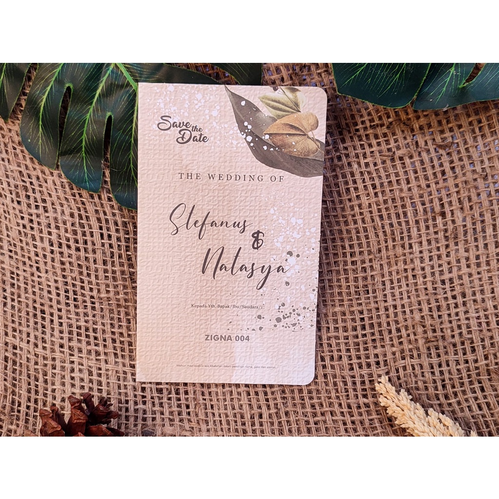 BLANGKO UNDANGAN NIKAH - BLANKO UNDANGAN KOSONGAN ZIGNA 04