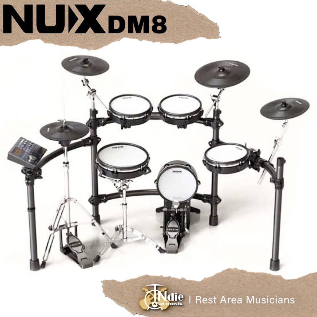 Drum Elektrik NUX DM8 DM-8 DM 8 l Drum Digital