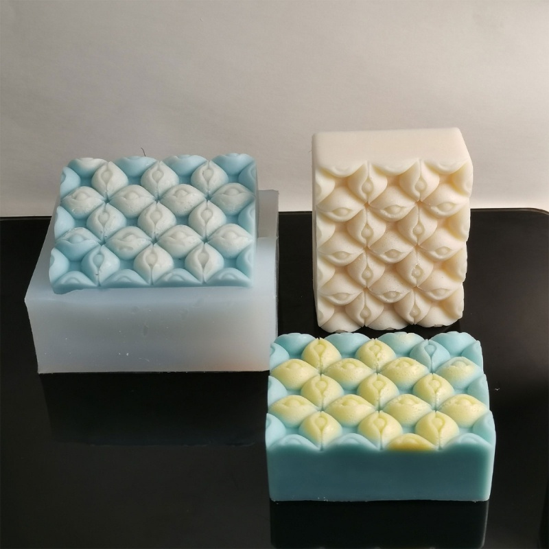 Cetakan Sabun Handmade Bahan Silikon Gaya Eropa Untuk Dekorasi Rumah