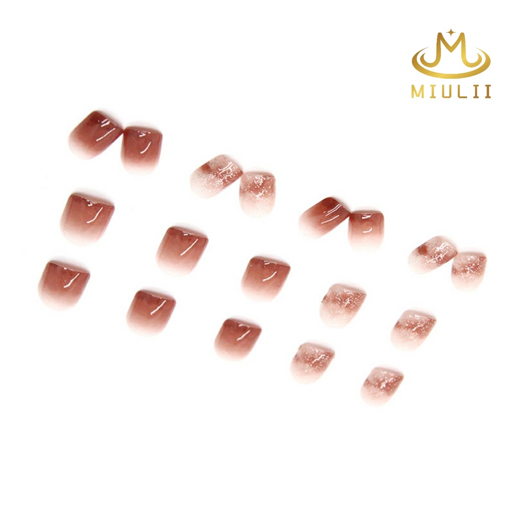 MIULII / KUKU PALSU   A0537  / 24PCS / 3D / NAIL ART / PREMIUM / CUTE / FREE LEM JELLY / KUTEK