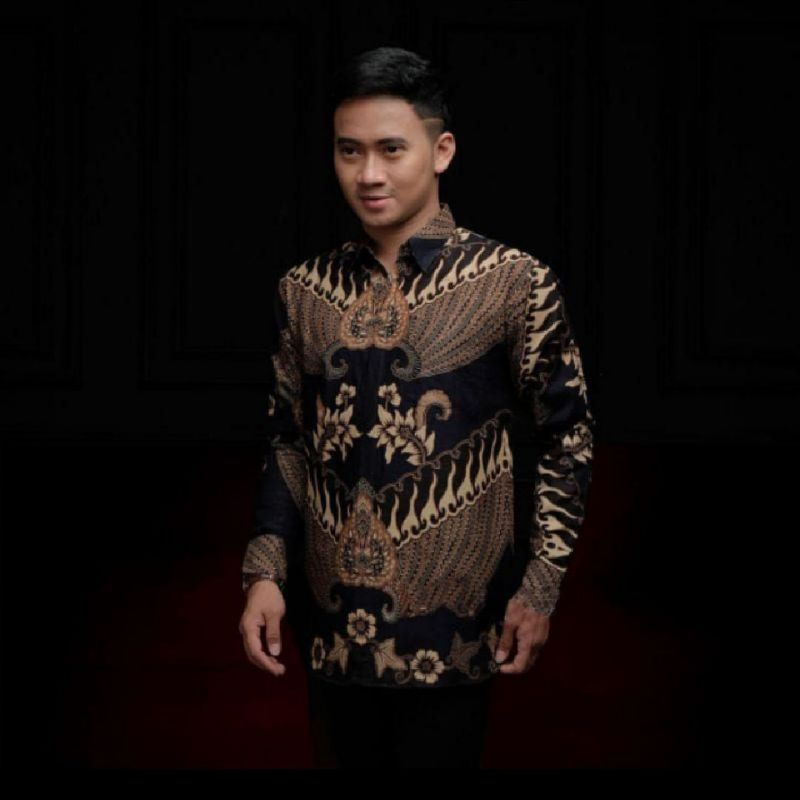 kemeja hem batik pria lengan panjang batik pria lengan pendek premium