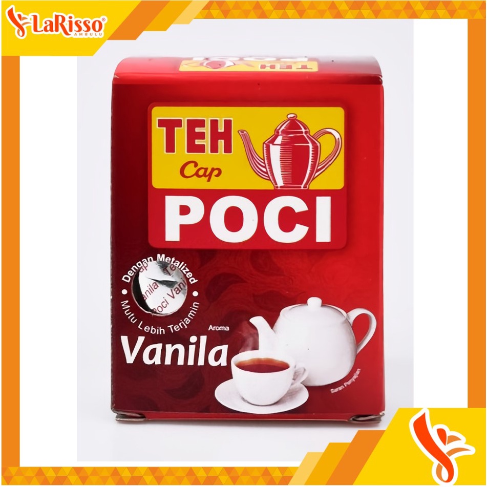 

TEH CAP POCI TEH TUBRUK AROMA VANILA 50GR