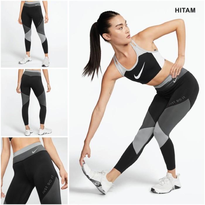 Legging Legging Premium Cewe 7/8 Women Nike Pro Legging Wanita High Waist Yoga
